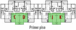 C D J K piso 1